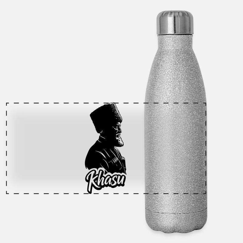 Khasu Panorama Glitzer Isolierflasche 500 ml