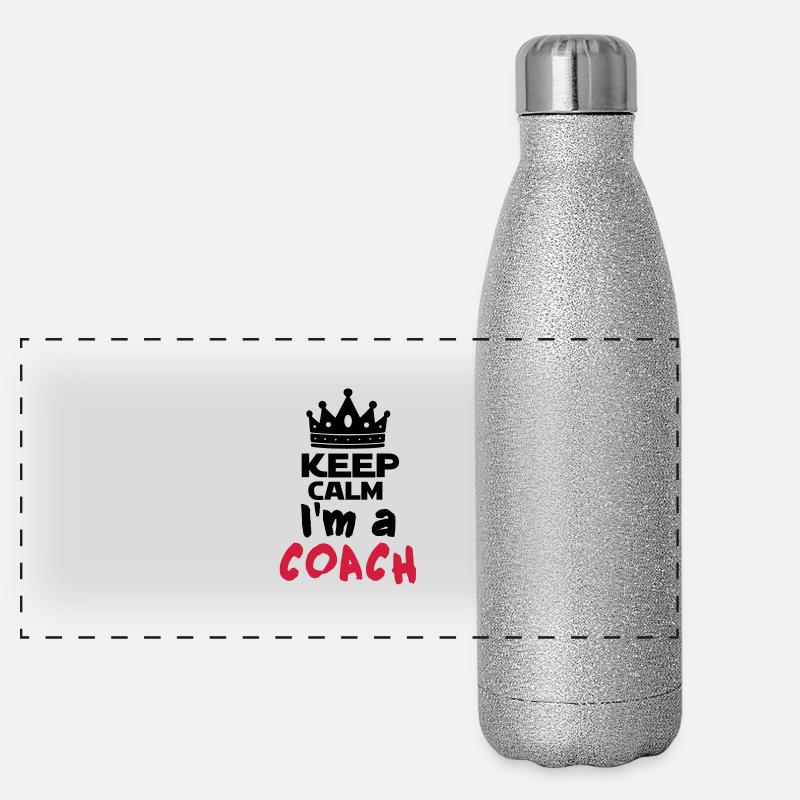 I'm a coach Gourde isotherme panoramique pailletée 500 ml