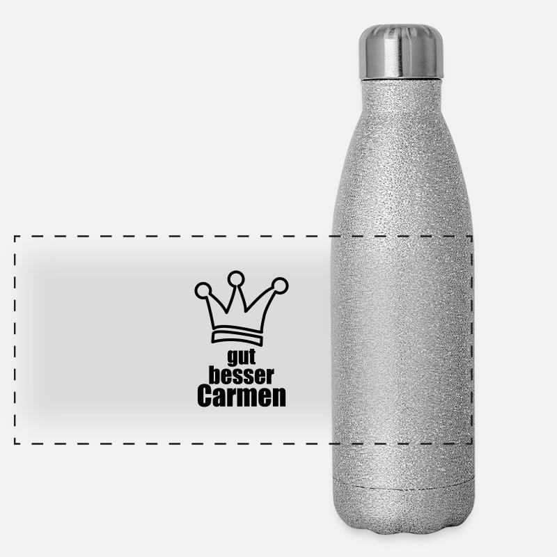Carmen Panorama Glitzer Isolierflasche 500 ml