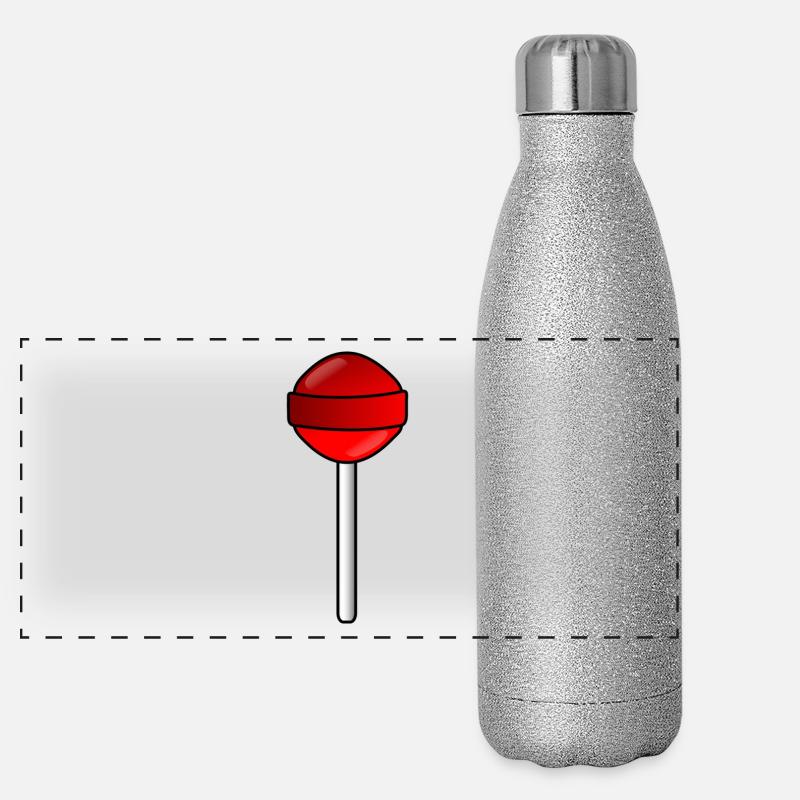 Lutscher Panorama Glitzer Isolierflasche 500 ml