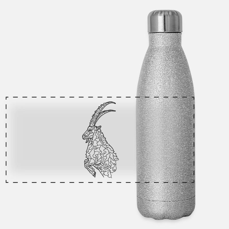 Capricorn Panoramic Glitter Thermal Bottle 500 ml