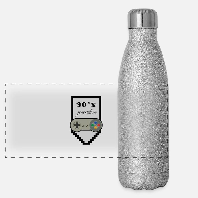 90s generation Panoramic Glitter Thermal Bottle 500 ml