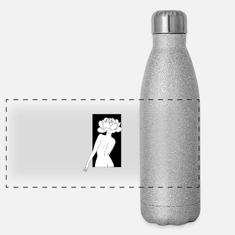 Camelia skaliert.png Panorama Glitzer Isolierflasche 500 ml
