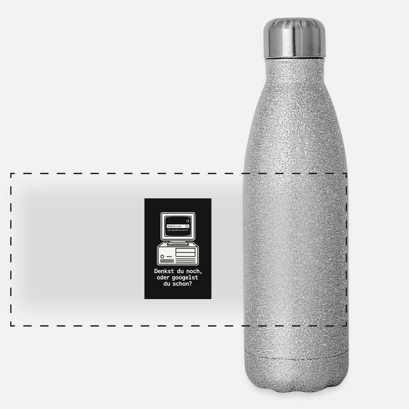 Du benutzt noch Google?! Panorama Glitzer Isolierflasche 500 ml