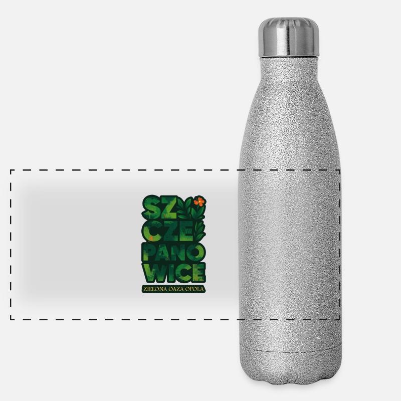 Szczepanowice – de verdure d’Opole Gourde isotherme panoramique pailletée 500 ml