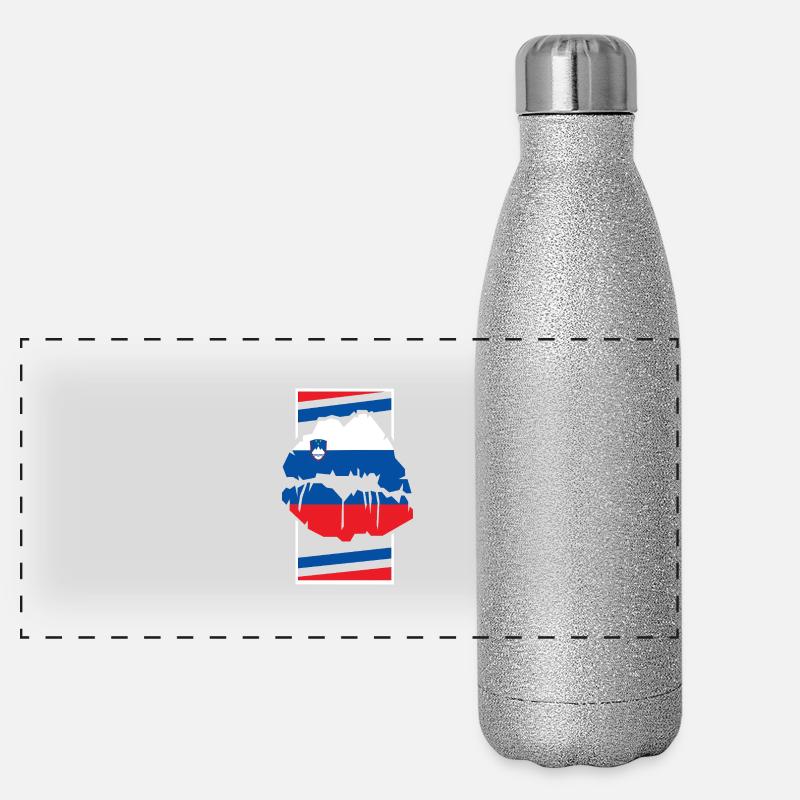 Slovenia Panoramic Glitter Thermal Bottle 500 ml