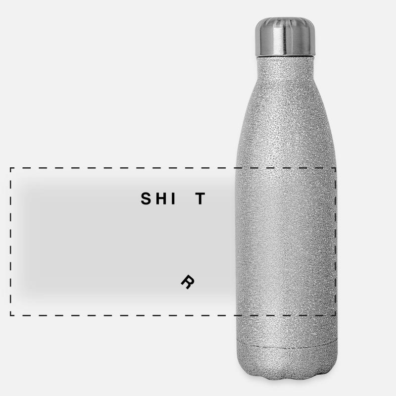 Shit Panoramic Glitter Thermal Bottle 500 ml