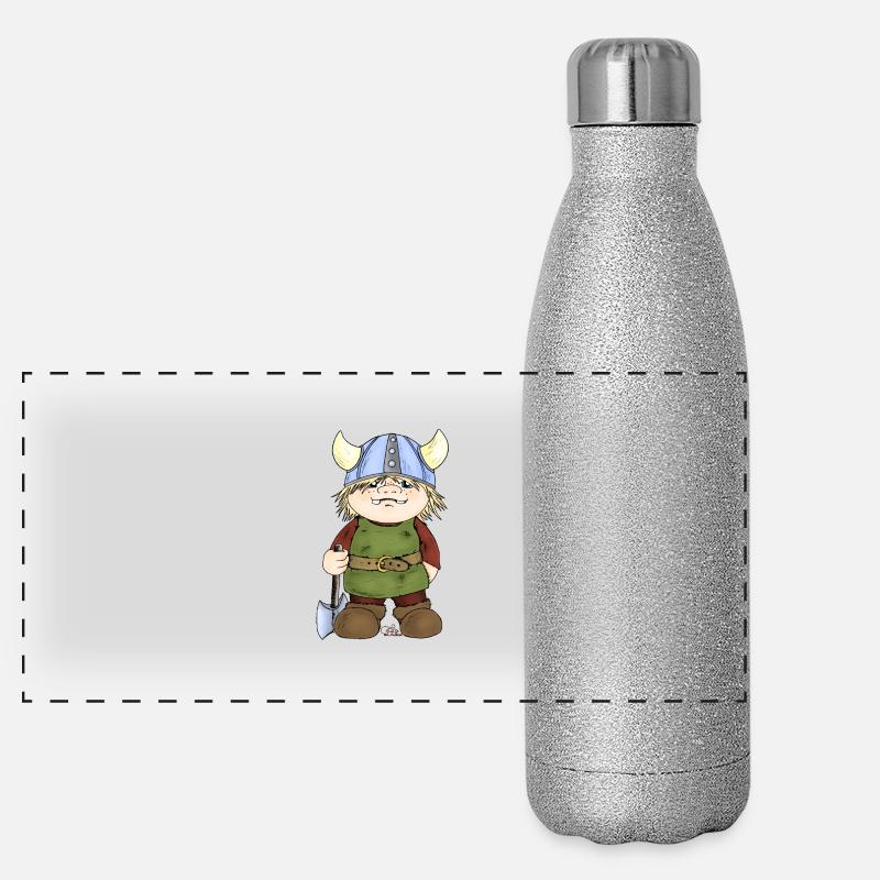 Erik, the little viking Panoramic Glitter Thermal Bottle 500 ml