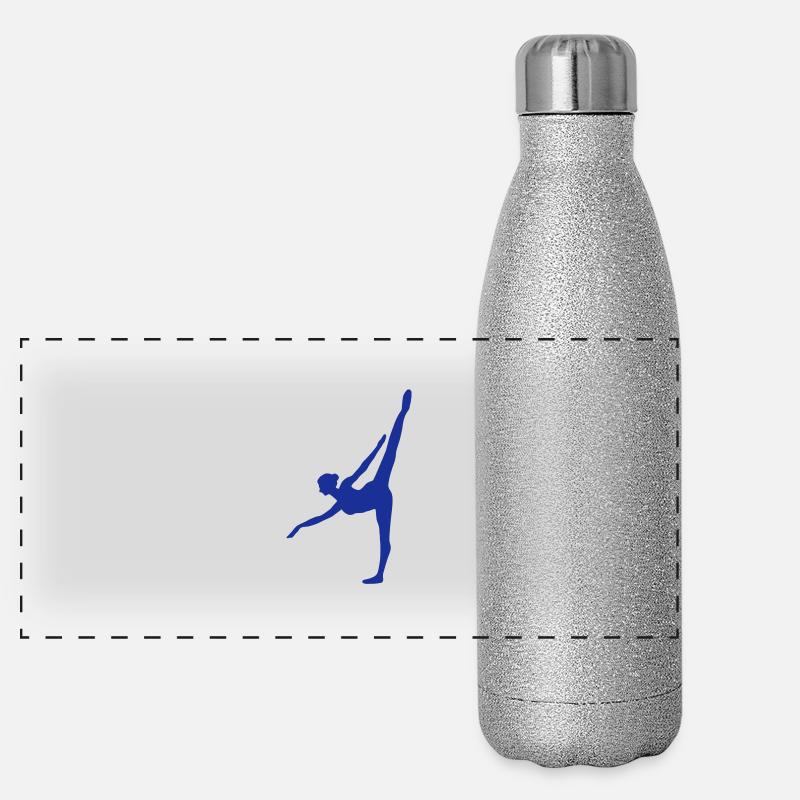 Ballerina Panorama Glitzer Isolierflasche 500 ml