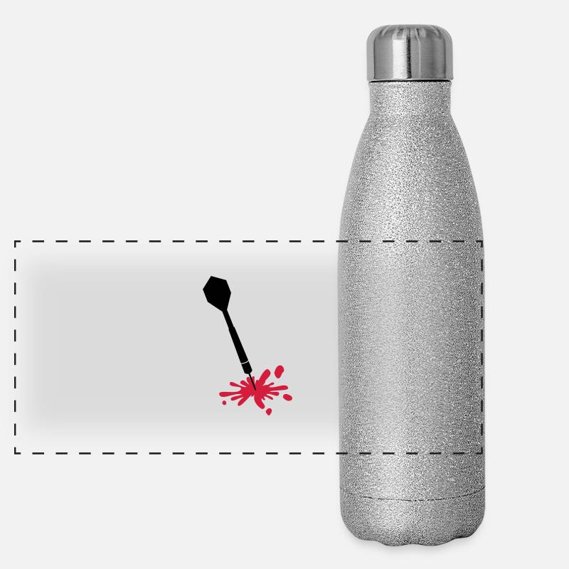 Darts Wound Gourde isotherme panoramique pailletée 500 ml