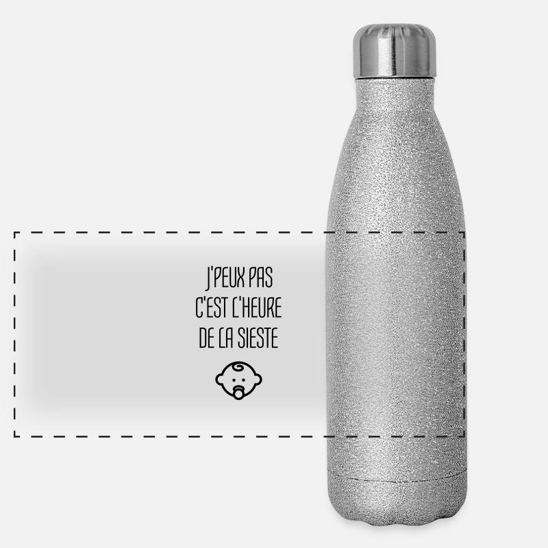 Nursery Nurse Kinderpflegerin Puéricultrice Baby Panoramic Glitter Thermal Bottle 500 ml