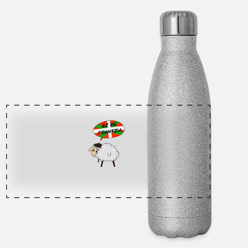 Ez Da Frantzia Panorama Glitzer Isolierflasche 500 ml