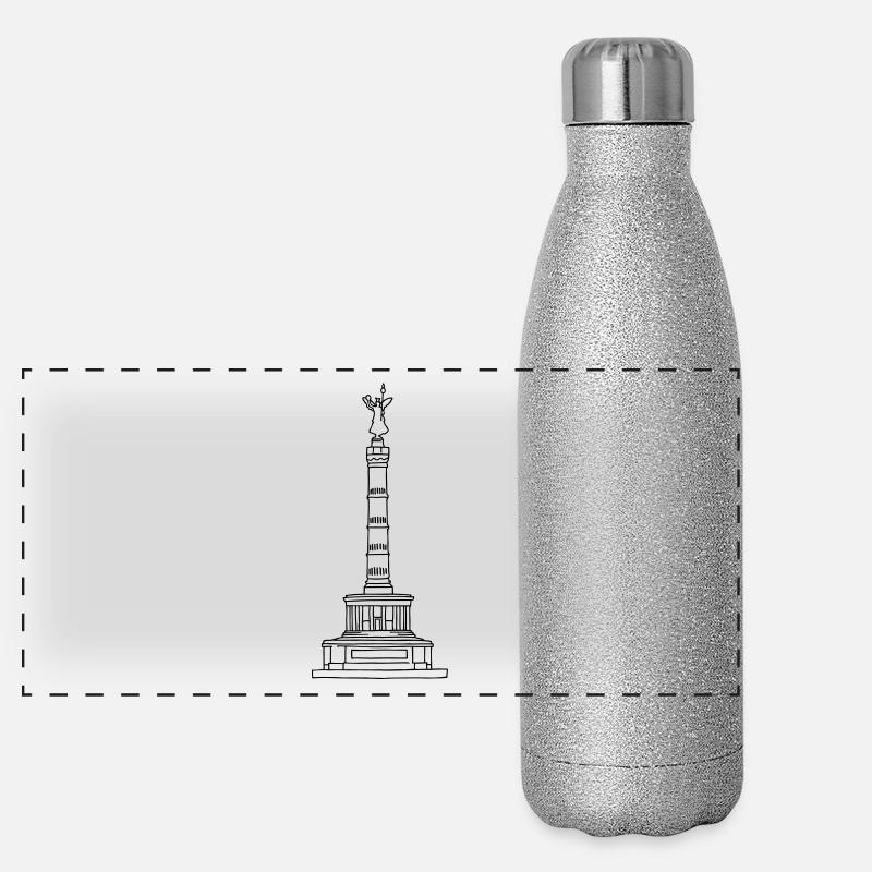 Berlin Victory Column Panoramic Glitter Thermal Bottle 500 ml