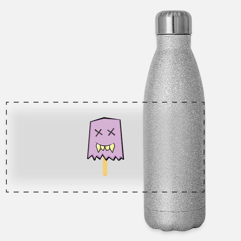 Ice Cream Monster Panorama Glitzer Isolierflasche 500 ml