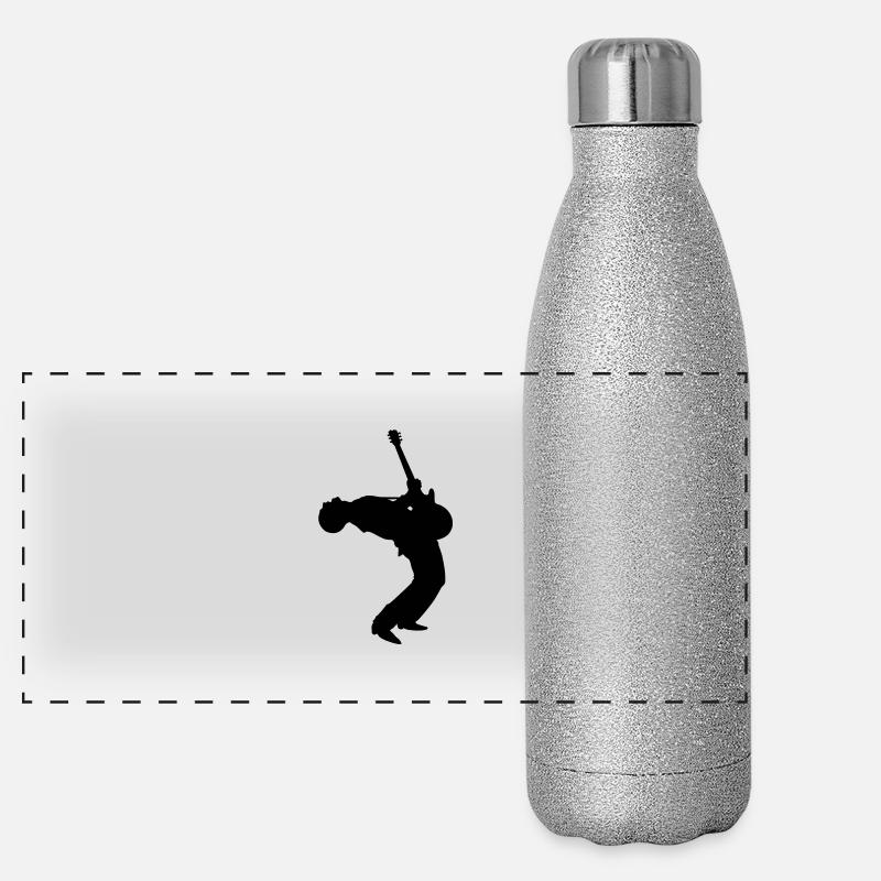 Tueur à la hache Gourde isotherme panoramique pailletée 500 ml