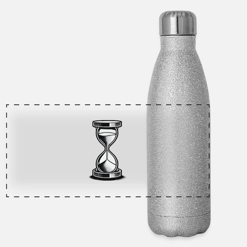 hourglass Panoramic Glitter Thermal Bottle 500 ml