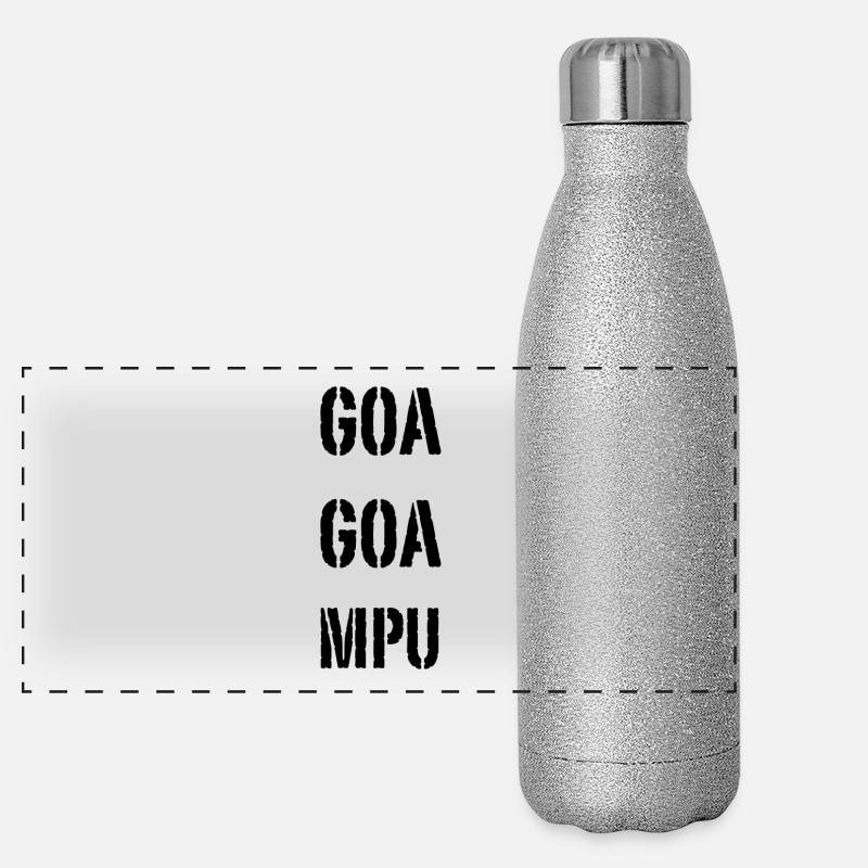 GOA GOA MPU Panorama Glitzer Isolierflasche 500 ml