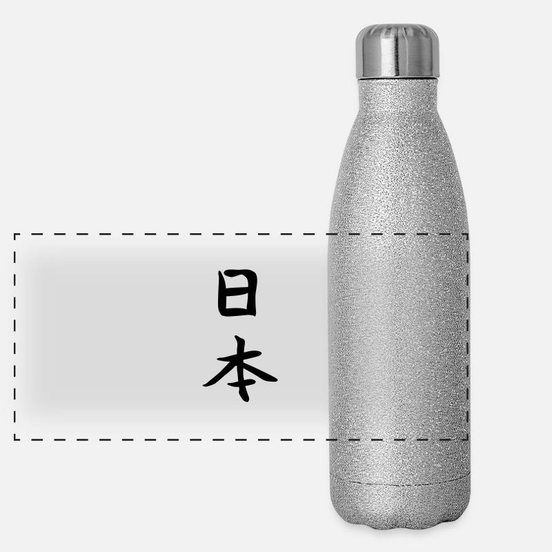 Japan Panorama Glitzer Isolierflasche 500 ml