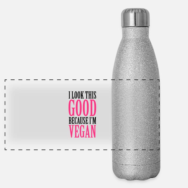 Vegan Gourde isotherme panoramique pailletée 500 ml