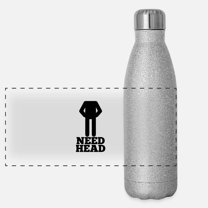 need head Panoramic Glitter Thermal Bottle 500 ml
