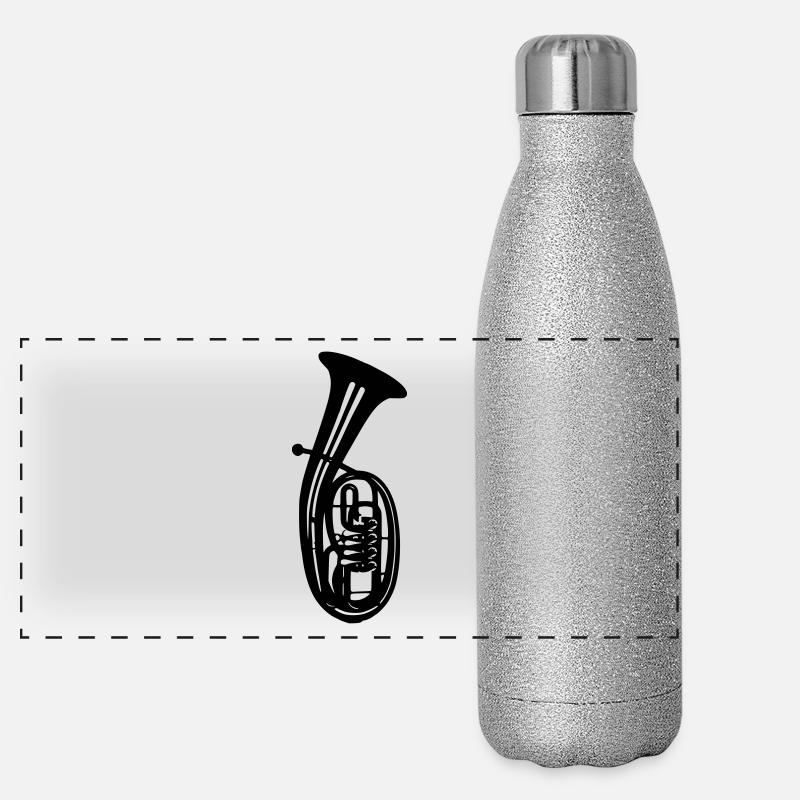 Tenor Horn Gourde isotherme panoramique pailletée 500 ml