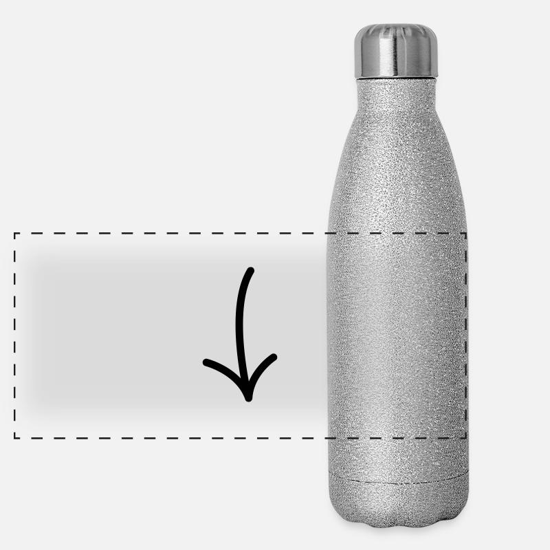 Pfeil - Ich bin´s! Panorama Glitzer Isolierflasche 500 ml
