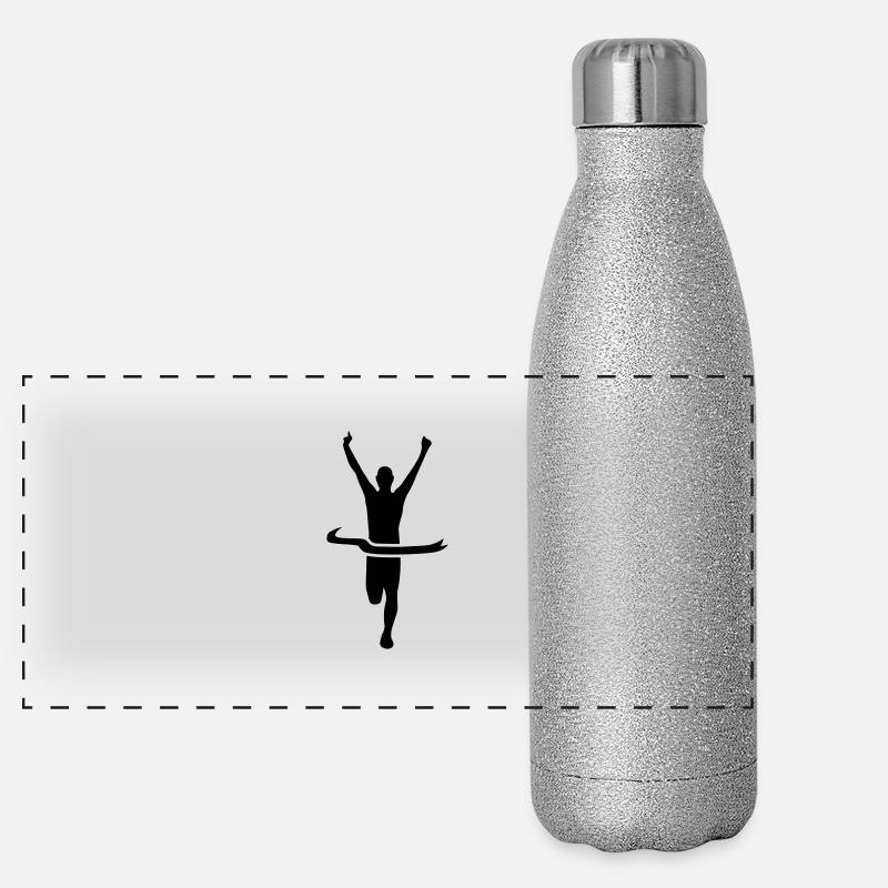 Campione Vincente Thermos in acciaio inossidabile glitterato
