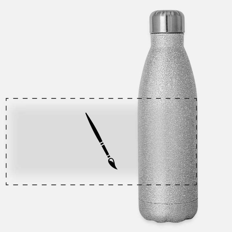 Pinsel Panorama Glitzer Isolierflasche 500 ml