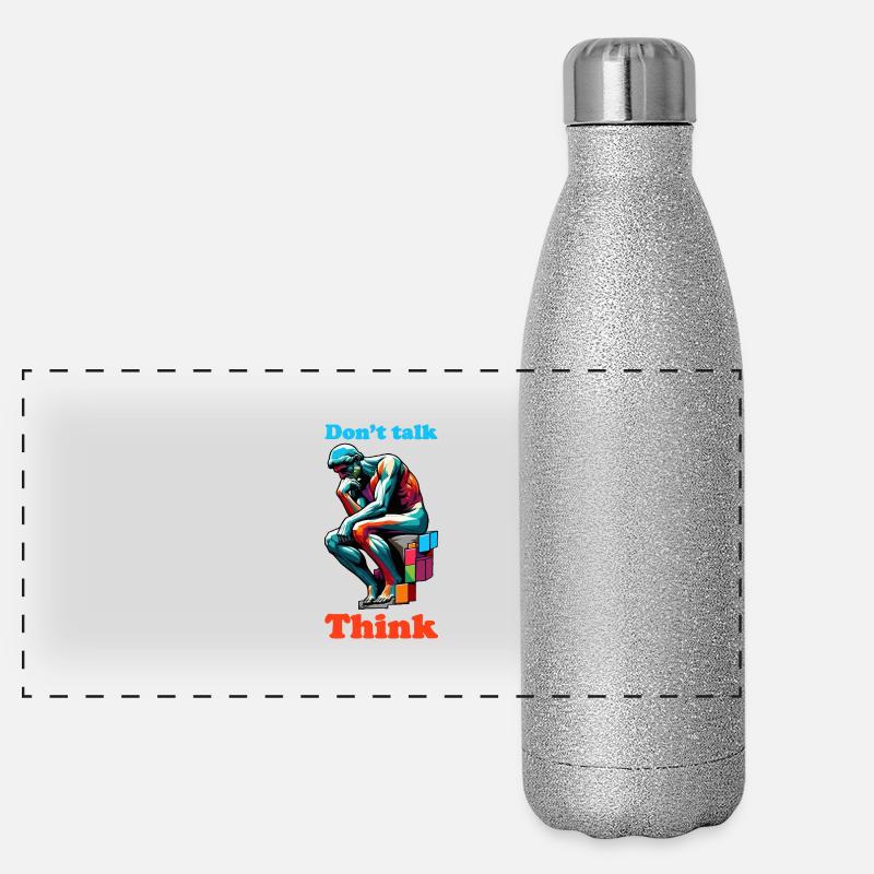 Dont talk Panoramic Glitter Thermal Bottle 500 ml