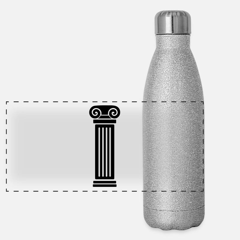 Säule Panorama Glitzer Isolierflasche 500 ml