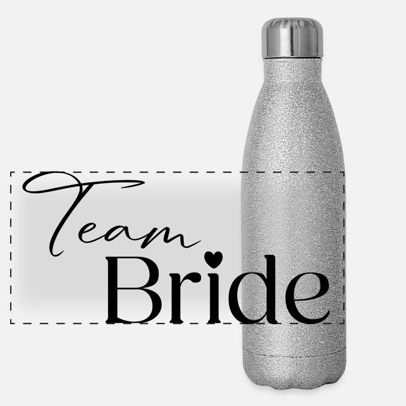 Équipe Bride Gourde isotherme panoramique pailletée 500 ml