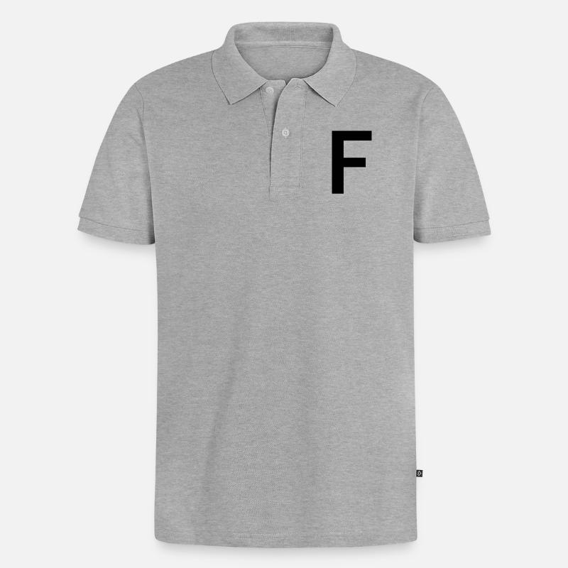 Folkeboot - Polo bio Premium Homme - gris chiné