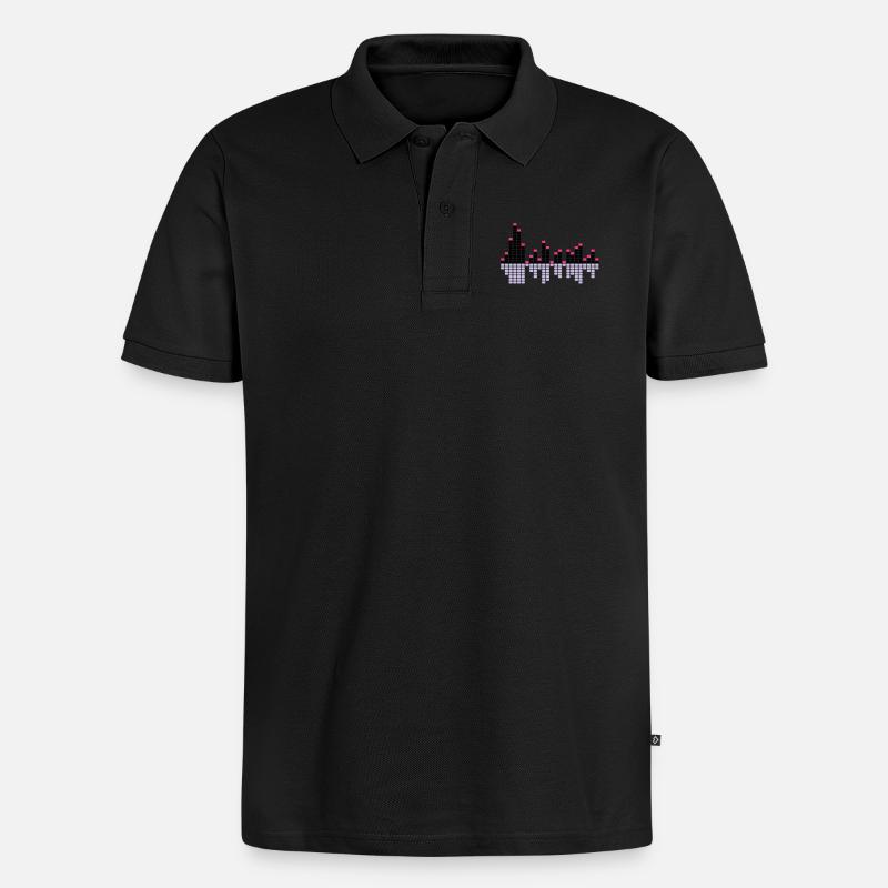 Equalizer1 3C. - Polo bio Premium Homme - noir
