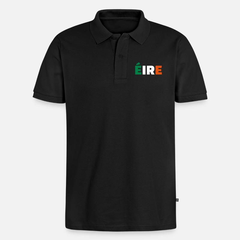 Eire - Polo bio Premium Homme - noir