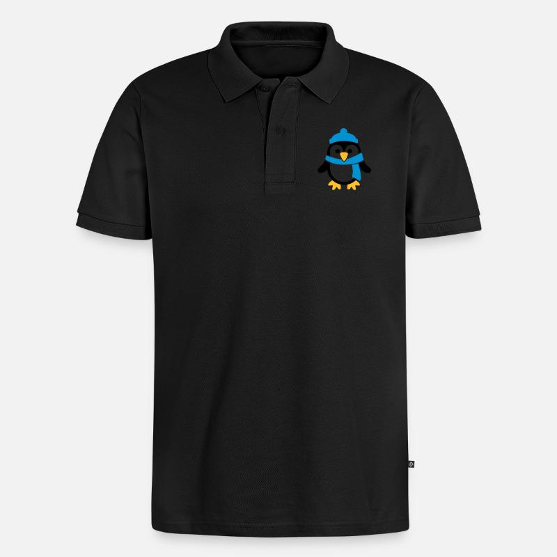 Manchot - Polo bio Premium Homme - noir