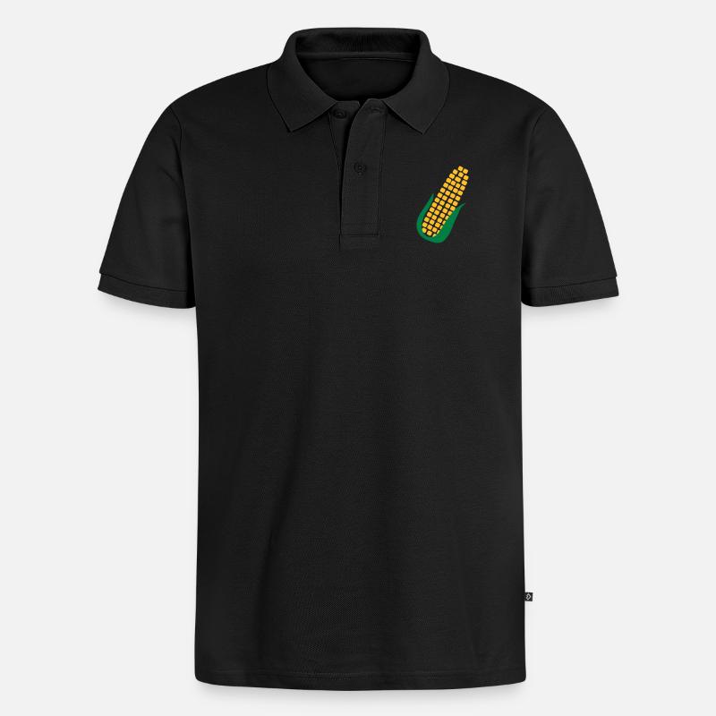 Mais - Polo bio Premium Homme - noir