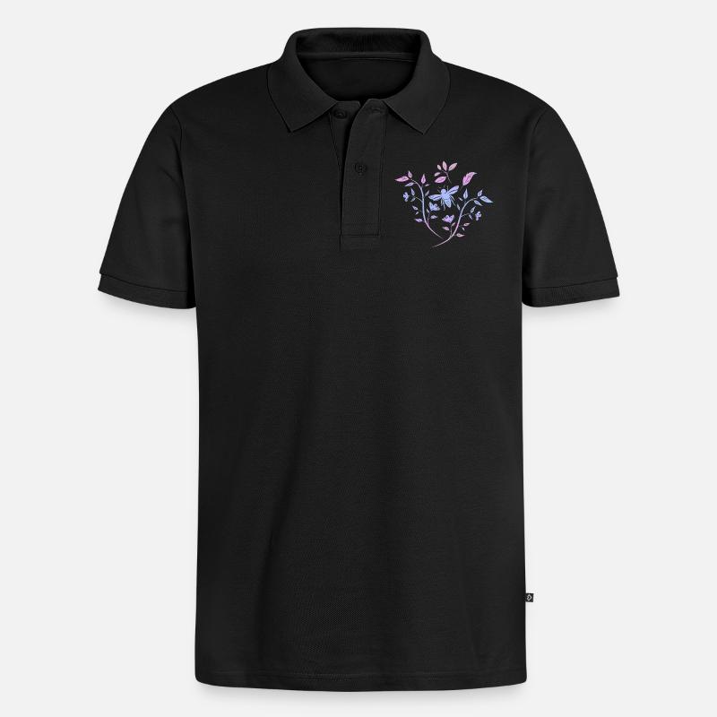 Source - Polo bio Premium Homme - noir