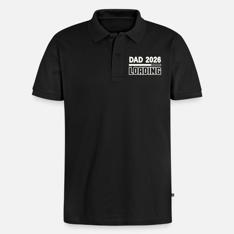 dad_2026_loading- - Polo bio Premium Homme - noir