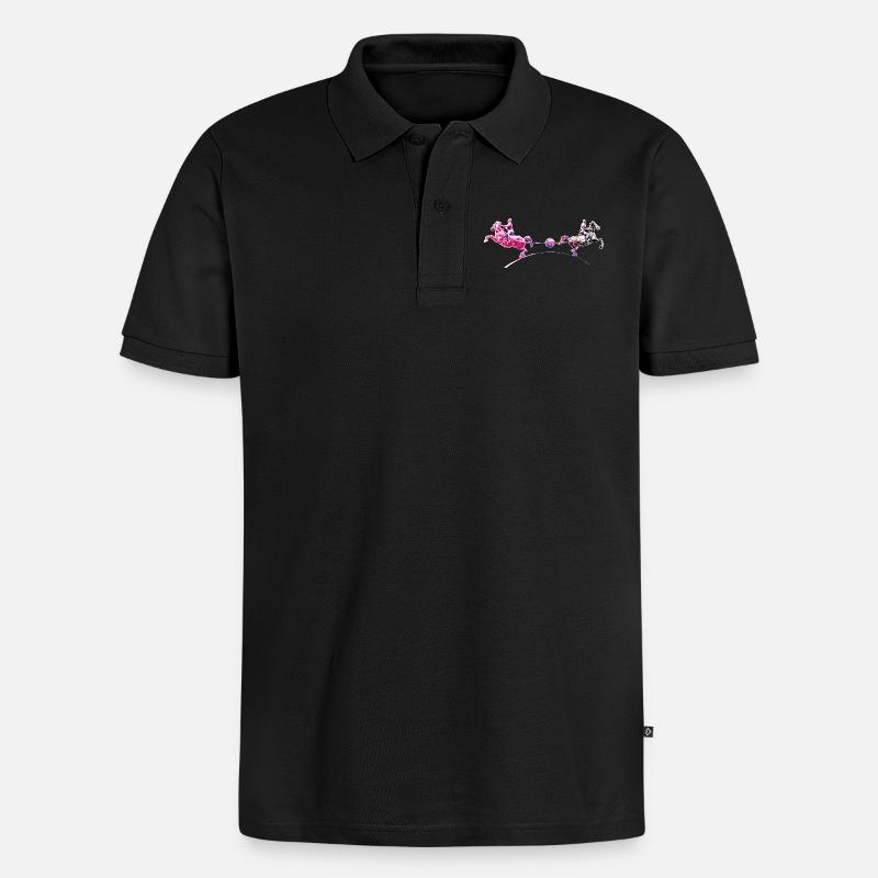 Magdeburger | Magdeburg | Halbkugel-Experiment - Männer Premium Bio Polo Shirt - Schwarz