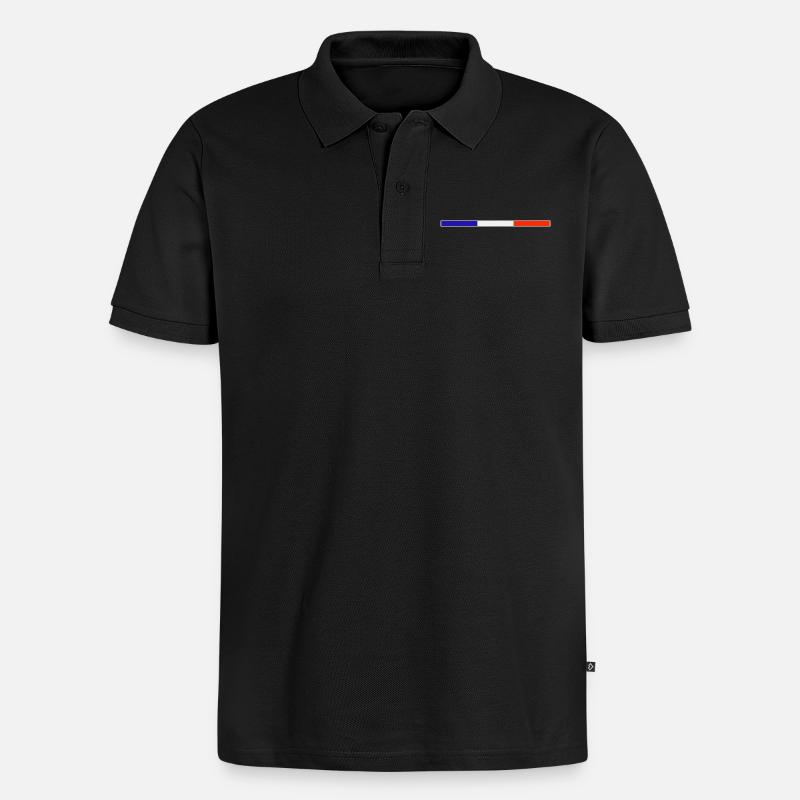 Rectangle 1 - Polo bio Premium Homme - noir