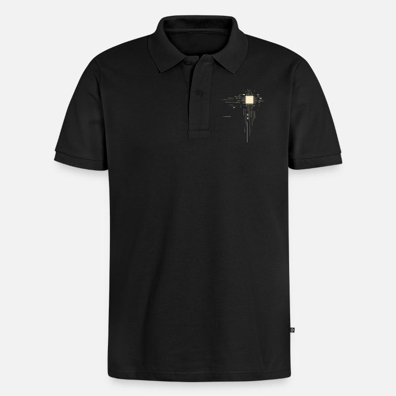 Processeur - PCB - Polo bio Premium Homme - noir