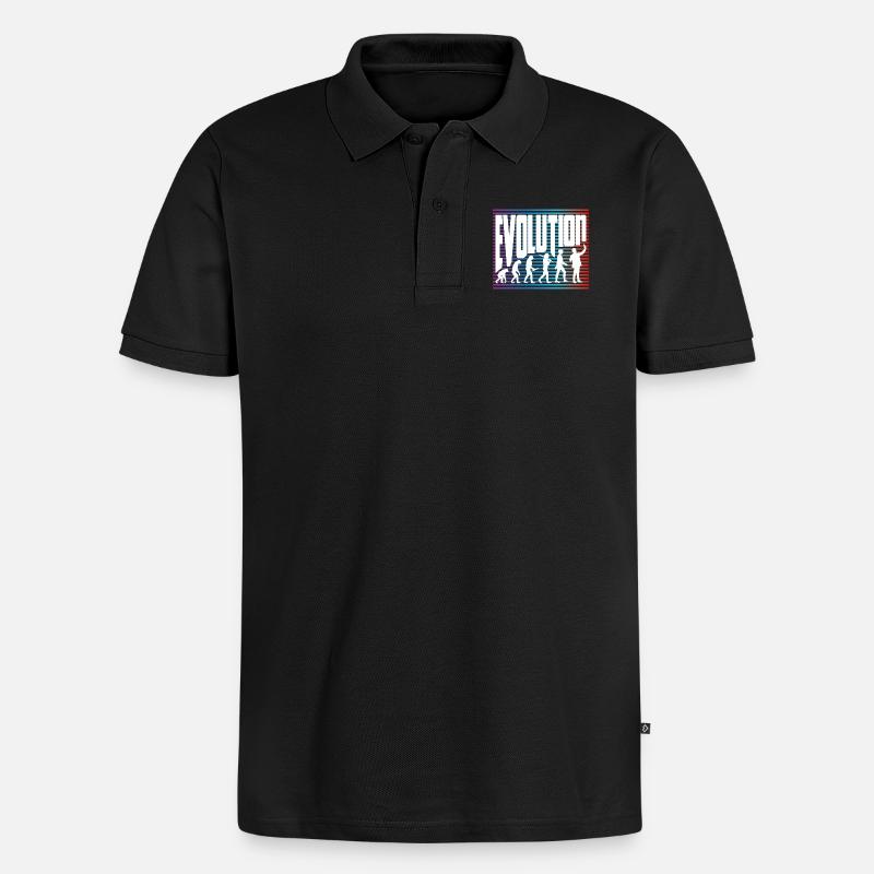 évolution - Polo bio Premium Homme - noir