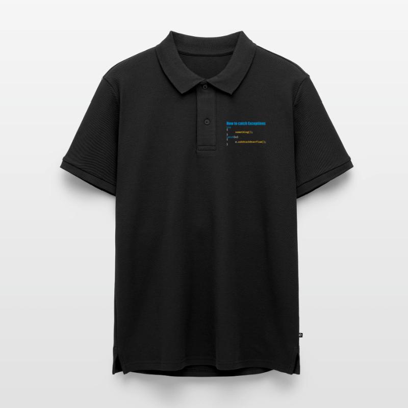 Programmer, Software, Computer Science, Developer Men's Premium Organic Polo Shirt