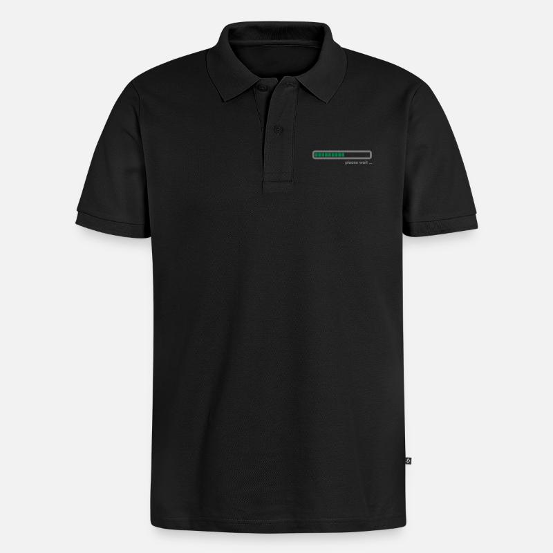 loading ... please wait (2c) - Polo bio Premium Homme - noir