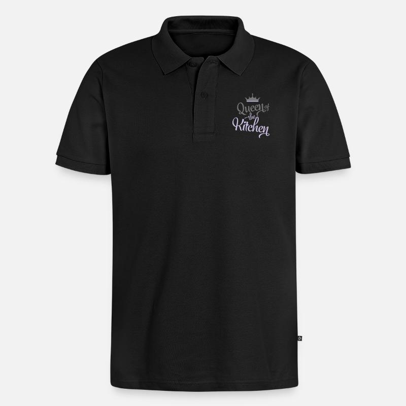Cuire - Polo bio Premium Homme - noir