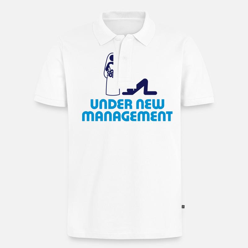 Sous une nouvelle direction - Polo bio Premium Homme - blanc