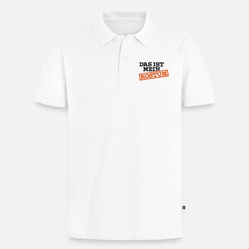C'est mon costume - Polo bio Premium Homme - blanc