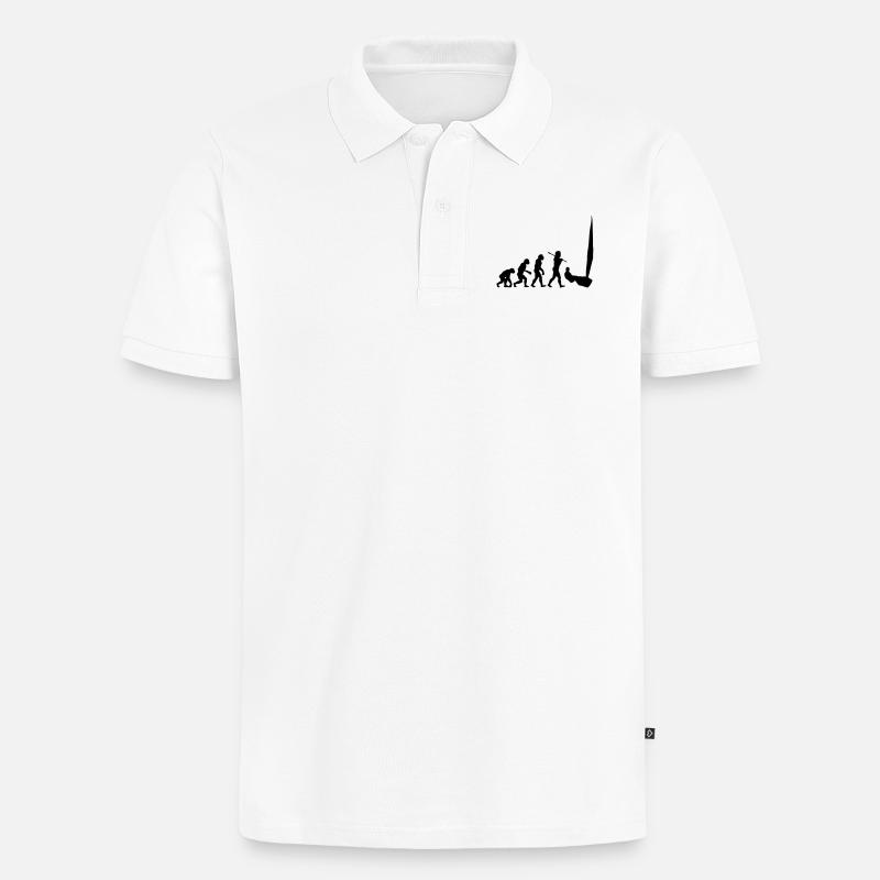 Sailing Evolution 1 - Polo bio Premium Homme - blanc
