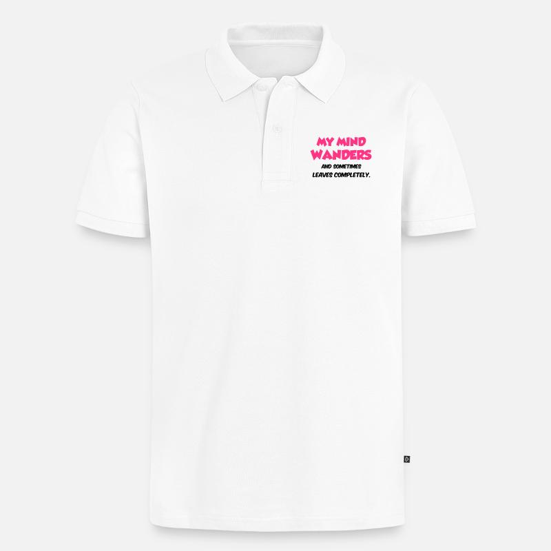 Funny - Polo bio Premium Homme - blanc