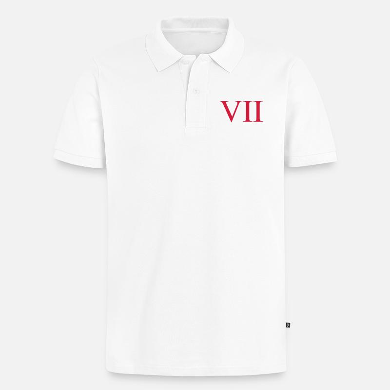 7 - Polo bio Premium Homme - blanc